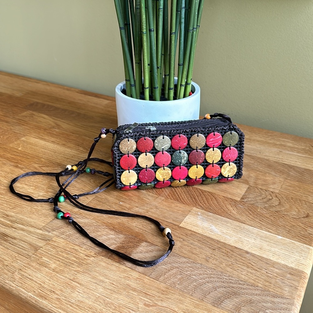 Vintage Handmade Mini Crossbody bag